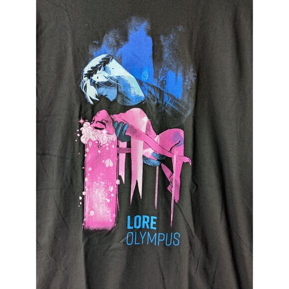 Web Toon Lore Olympus T Shirt Adult Medium Hades Persephone Hot Topic Top - Picture 2 of 10